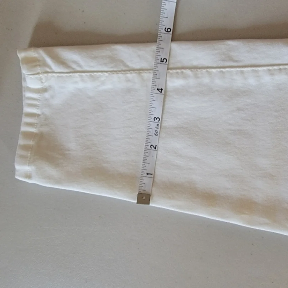 White Elastic Waist Pull-On‎ Skinny pants XL